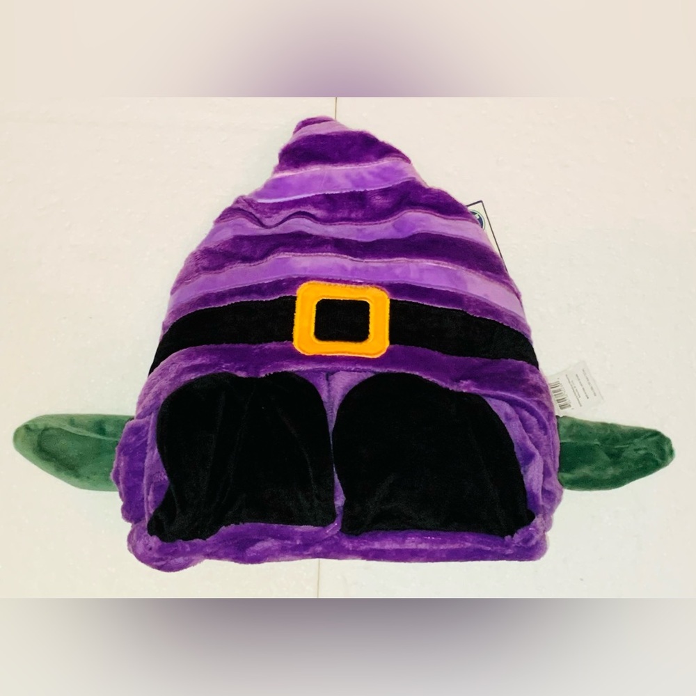 Your Zone Kids Purple Witch Glow in the Dark Hooded Throw 40" x 50"